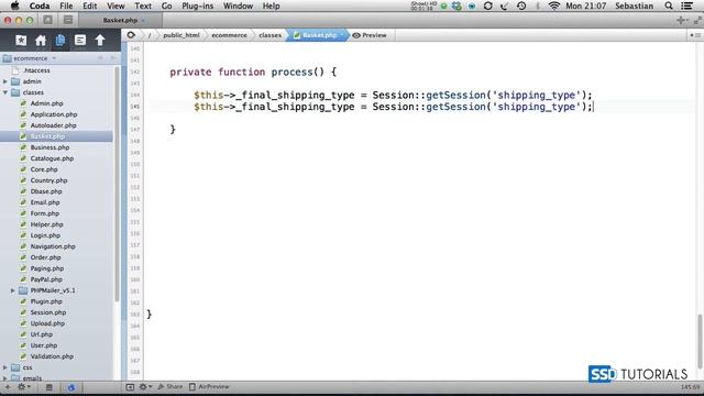 04-22: E-commerce application with PHP, MySQL, Ajax and PayPal (Season 3) смотреть онлайн