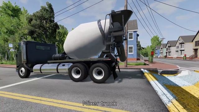 CARS VS UPSIDE DOWN SPEED BUMP IN THREE WAY STREET - BEMANG.DRIVE смотреть онлайн