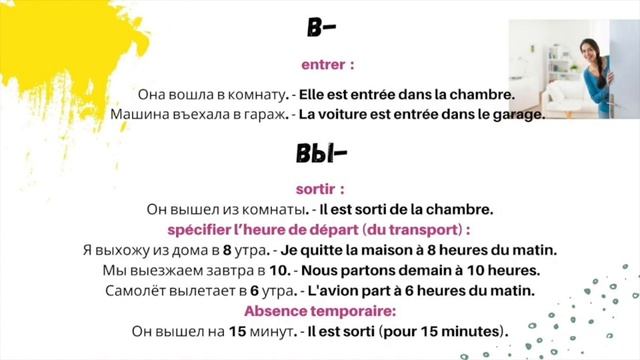 Apprendre le russe rapidement. Verbes de mouvement. Partie 3. смотреть онлайн