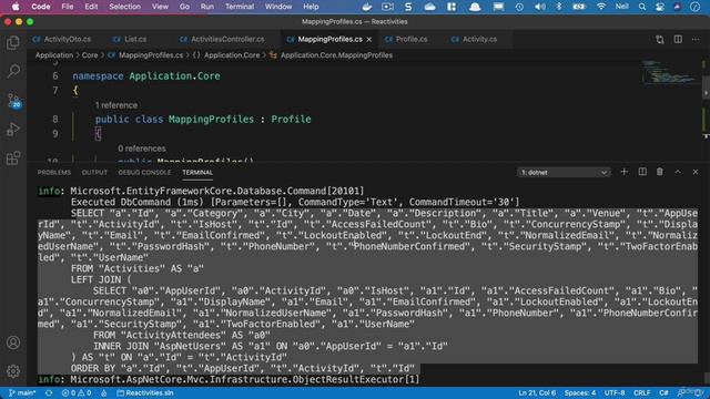 163 - Configuring AutoMapper profiles смотреть онлайн
