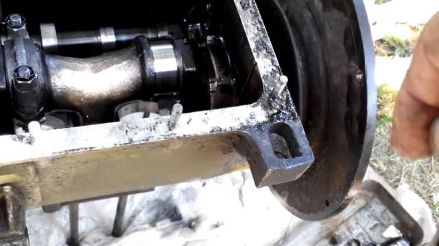 Ремонт двигателя минитрактора УД 25, который проработал 25 лет