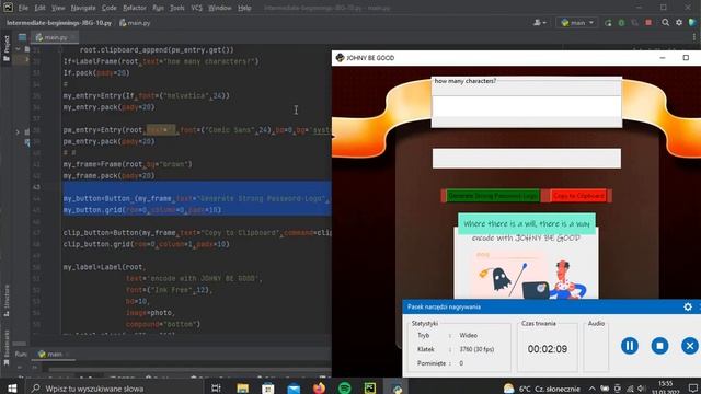 Password generator easy code смотреть онлайн