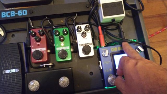 Pedalboard Boss BCB-60 - Joyo Cab - Box Boss GT1 смотреть онлайн