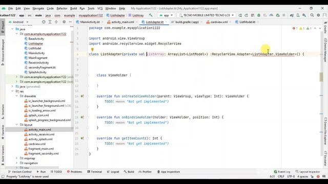 RecyclerView in Android Kotlin | Urdu\Hindi | Android Studio | BJM смотреть онлайн