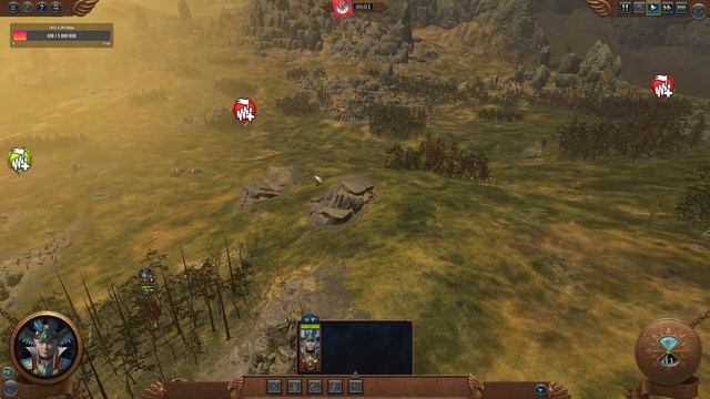 Total War: Warhammer 3. # 3. Теклис. Сложность Легенда.