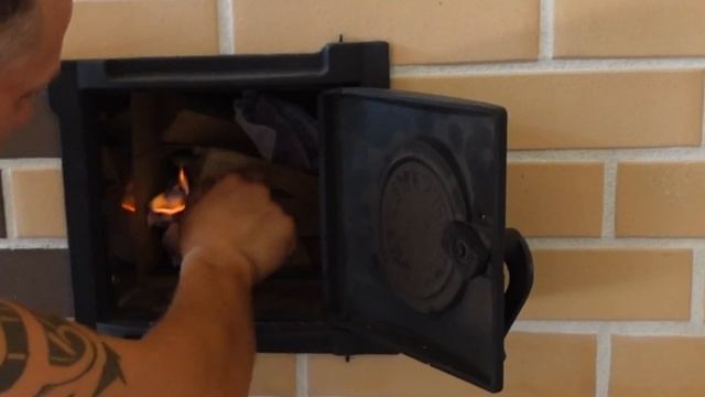 Как растопить дачную печь с плитой смотреть онлайн