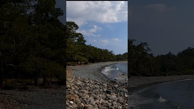 Бухта Клеопатры Текирова Турция #shorts смотреть онлайн