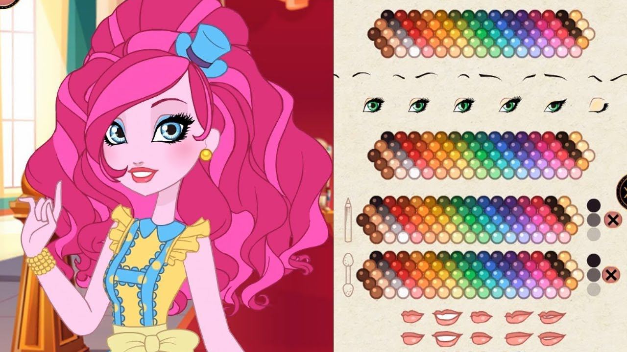 Equestria Girls в стиле Ever After High - игра одевалка смотреть онлайн