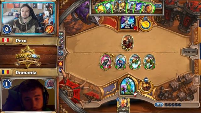Peru vs. Romania - Group B - 2017 Hearthstone Global Games - Week 6 смотреть онлайн
