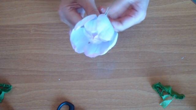Цветы из шелка. Магнолия. Часть3. Ольга Канунникова смотреть онлайн
