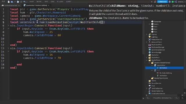 How to add animation to the sprint with FOV script! Roblox Tutorial (Read Desc) смотреть онлайн
