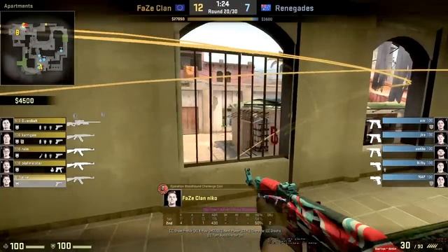 Terrorist Talent Niko - Jack of all Trades on Mirage (CS:GO) смотреть онлайн