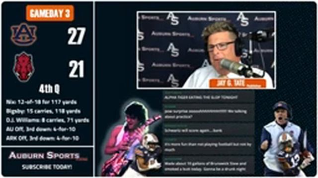THE BRAIN DRAIN: Arkansas @ Auburn смотреть онлайн