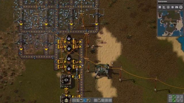 Factorio #3: "Нуб на фабрике" Конвейерное безумие. смотреть онлайн