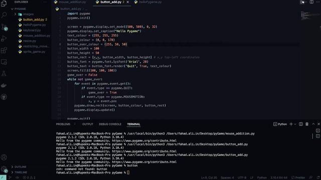 Basic Games In Python | Pygame Tutorial (Part - 7) смотреть онлайн