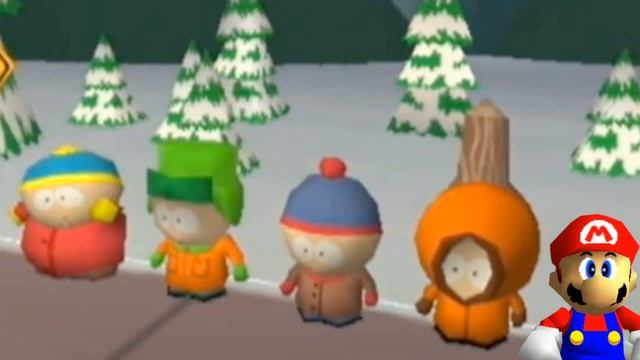 Super Mario 64 X Kyle's Mom's a B смотреть онлайн