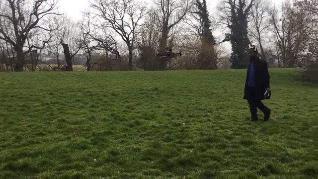Proximity sensing and collision avoidance flight test on X8 drone/Uav смотреть онлайн
