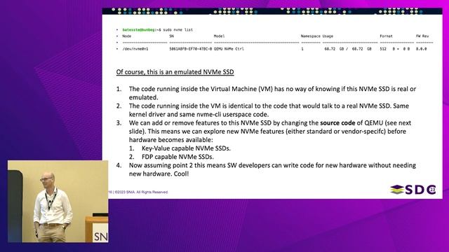 SDC 2023 - Emulation framework for Computational Storage using QEMU, SPDK, and libvfio-user смотреть онлайн