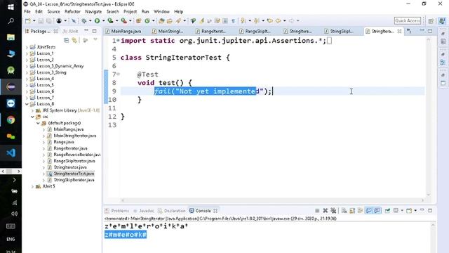 QA 24 Lesson 8 смотреть онлайн