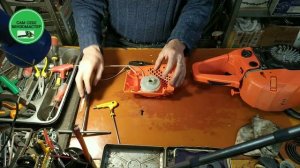 Проскакивает стартер на бензопиле.