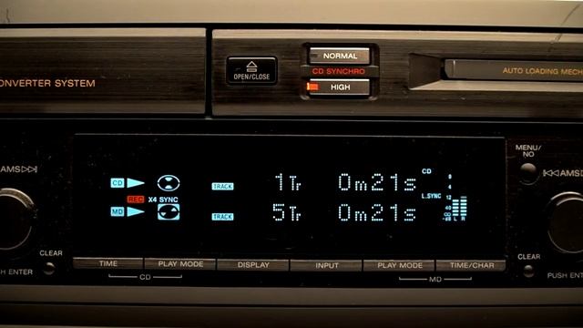 Sony MXD-D3 CD/MD recorder смотреть онлайн