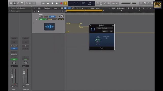 Logic Pro X. Режимы автоматизации. смотреть онлайн