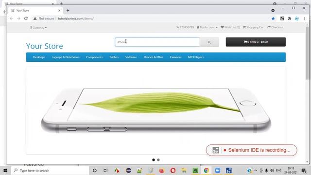 Selenium IDE (Selenium Python - Session 20) смотреть онлайн