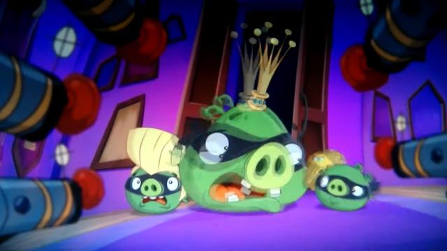 Angry Birds Toons (Royla Heist Clip) #4 Piggy Ambush смотреть онлайн