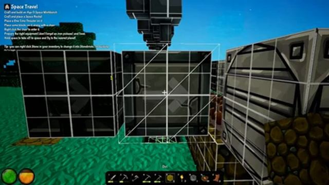 First Look at Outerverse crafting survival around the universe!! pt.5 For carrots!!?? смотреть онлайн