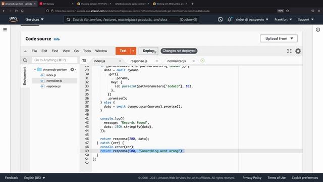 Serverless (Node.js) REST API Tutorial - API Gateway, Lambda e DynamoDB смотреть онлайн