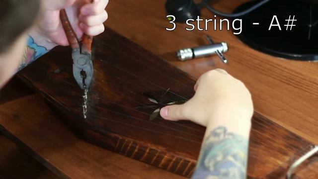 How to tune kantele \ gusli \ kannel \ kokle \\\ Как настроить кантеле \ гусли (GA-Bb tuning) смотреть онлайн