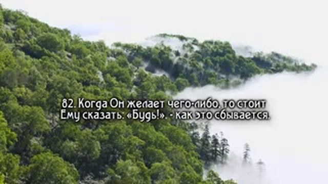 Сура 36 «Ясин» (грустное чтение Корана) смотреть онлайн