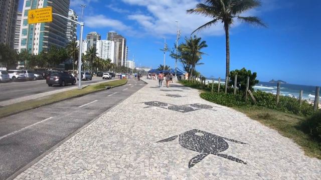 ?? | Barra da Tijuca Boardwalk virtual Tour | Rio de Janeiro, Brazil | ⁴ᴷ⁶⁰ смотреть онлайн