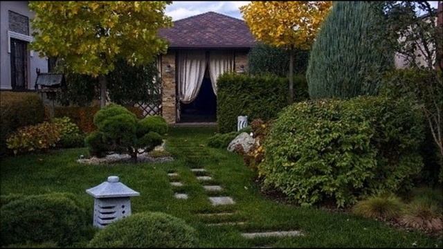Оригинальные идеи оформления участка . Ландшафтный дизайн . Landscape design смотреть онлайн