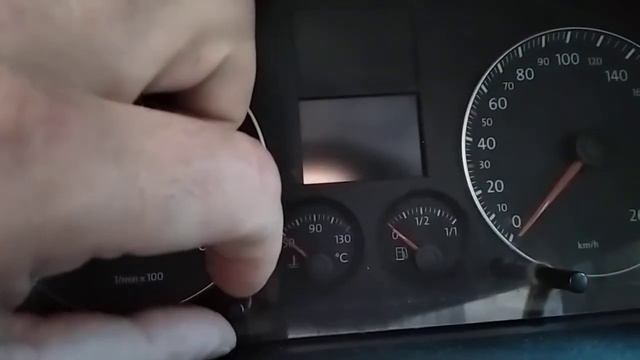 Сброс сервиса (ключика) на приборке Caddy 3 смотреть онлайн