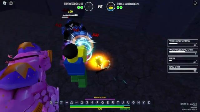[Roblox is Unbreakable] 1v1 with Vampire Tusk Act 4 forces me to spam nails. смотреть онлайн