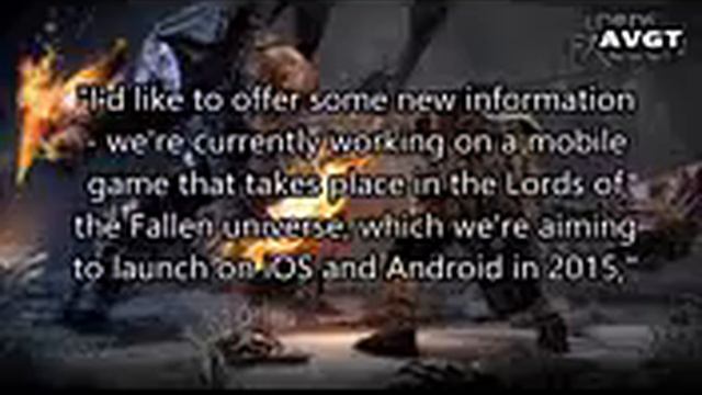 Lords Of The Fallen on iOS And Android clip from AVGT 12/22/2014[full download] смотреть онлайн