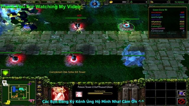 Warcraft III : Green Circle TD v6.2.5e Fix #5 смотреть онлайн