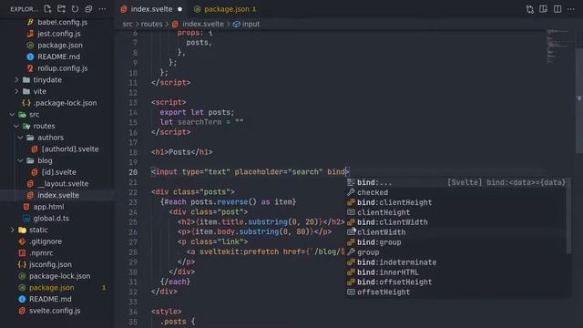 Sveltekit Blog Pagination & Search Filter - Sveltekit Tutorial - 13 смотреть онлайн