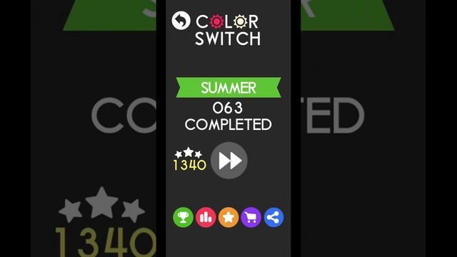 Color Switch SUMMER Levels 50-75 смотреть онлайн