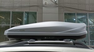 Автомобильный бокс LUX IRBIS 175 серы матовый 450л 175х85х40 см