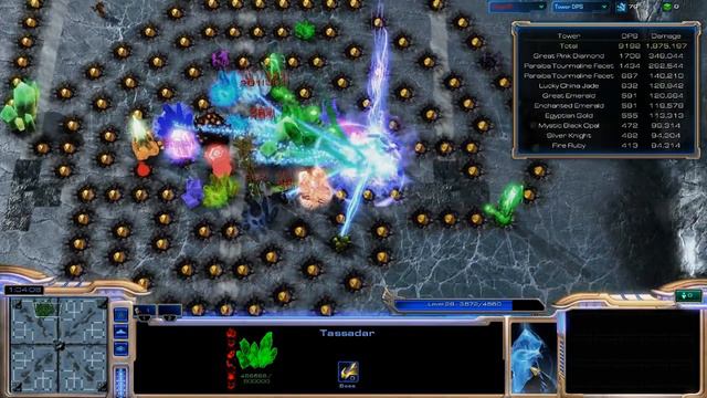 Gem TD Insane (Damage) 2.4m - best maze смотреть онлайн
