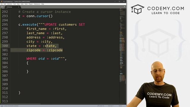 Update Database Record With Treeview - Python Tkinter GUI Tutorial #176 смотреть онлайн