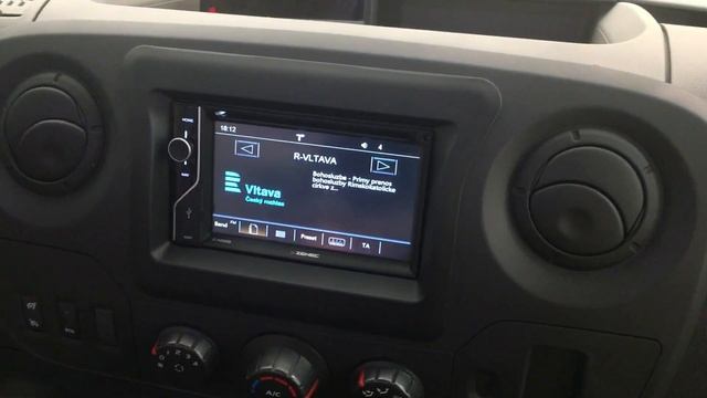 Zenec Z-N626MH v obytném voze Renault Master 2017 смотреть онлайн
