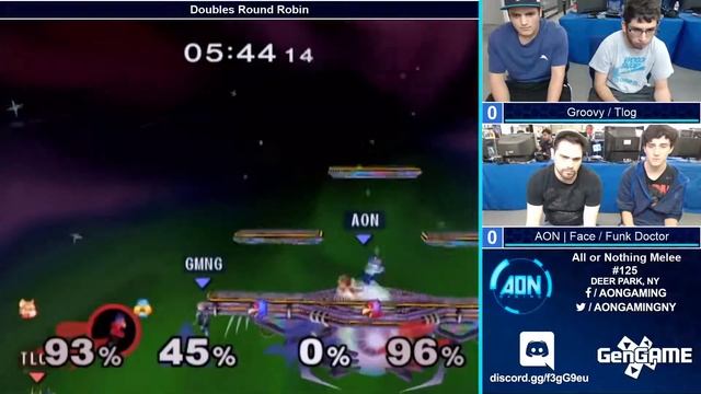 AON Melee #125 Groovy & Tlog Vs AON Face & Funk Doctor Round Robin смотреть онлайн