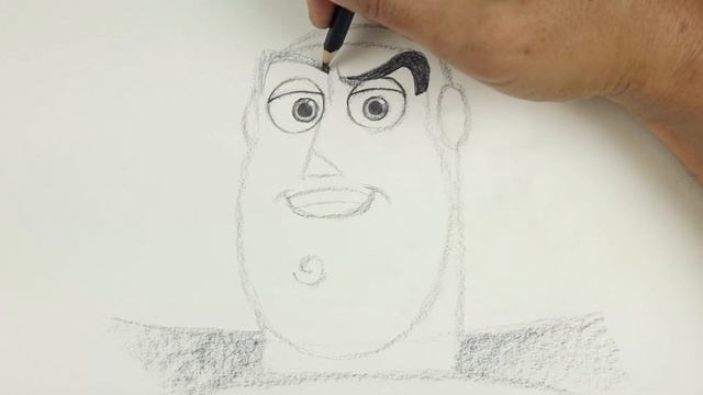 How To Draw BUZZ LIGHTYEAR | TOY STORY *NEW* смотреть онлайн