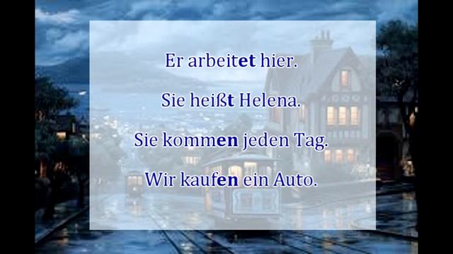 НЕМЕЦКИЙ ЯЗЫК ДЛЯ НАЧИНАЮЩИХ! Спряжение глаголов в немецком языке! - Грамматика немецкого языка. смотреть онлайн
