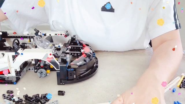 ?LEGO Technic Porsche 911 RSR - Compilation | #lego #porsche #porsche911 #racing #car
