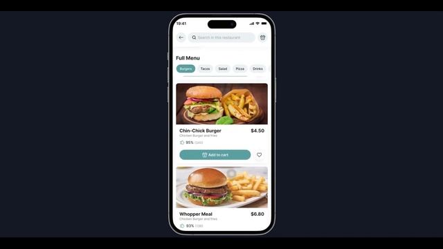 Prototyping in Figma - Food delivery app смотреть онлайн