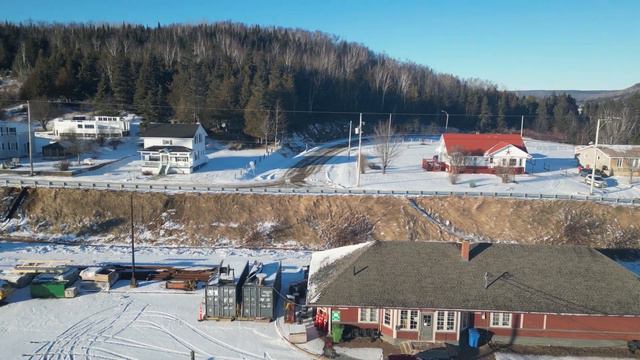 Travaux 🚧 du Pont Ferroviaire à Port Daniel 🚧 Gaspesie Québec Canada 🍁 DJI Mavic Mini3 Pro 🚧2023 смотреть онлайн